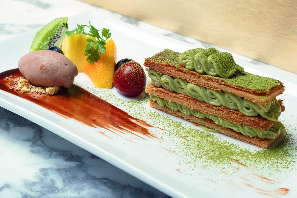 Desserts puisant dans les classiques Français avec de belles touches Japonaises